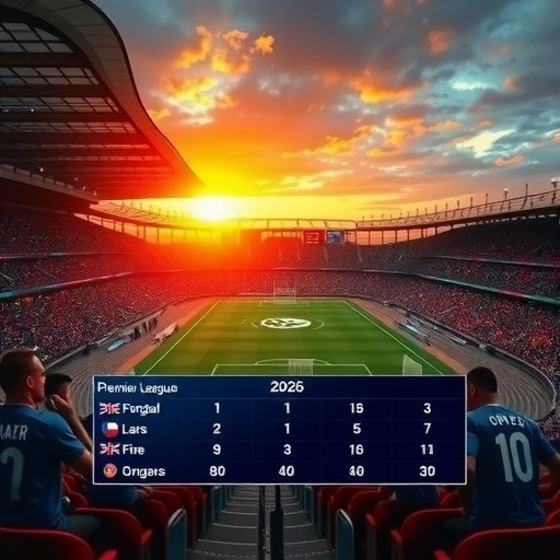 英超联赛争冠形势：2026年的战局大揭秘