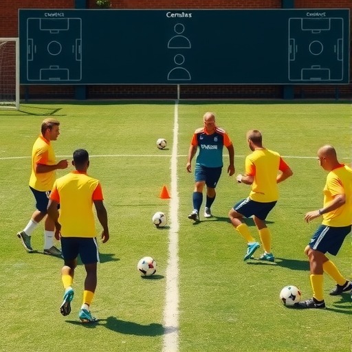 角球战术配合演练：打破传统激发进攻新高潮