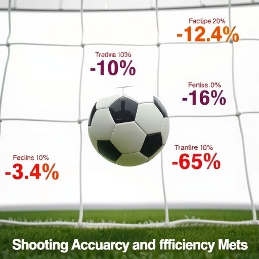 射门效率统计数据：揭秘决胜足球比赛的关键指标