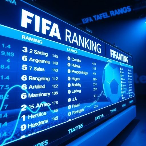 FIFA国家队排名算法揭秘：如何科学解读排名变化