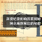 薪资纪录影响因素揭秘：揭示高薪背后的秘密武器（图2）