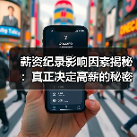 薪资纪录影响因素揭秘:真正决定高薪的秘密武器(图2) 薪资纪录影响因素揭秘:真正决定高薪的秘密武器(图2)