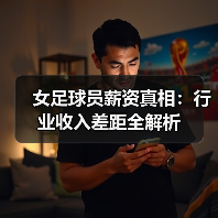 女足球员薪资真相：行业收入差距全解析（图4）