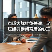 点球大战胜负关键：足坛经典瞬间背后的心理与战术