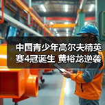 中国青少年高尔夫精英赛4冠诞生 黄裕龙逆袭男C组（图2）